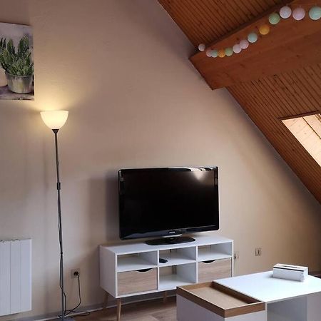 Duplex Au Centre Ville, Dans Cour Interieure Calme Dole Bagian luar foto